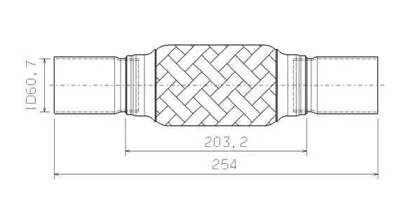 Flexible Pipe, exhaust system