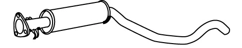 Centre Muffler (OS-350)