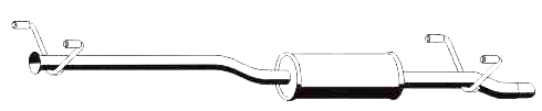 Centre Muffler (MS-487)