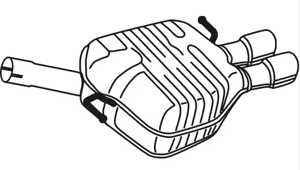 Rear Muffler (AS-405)