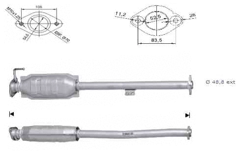 Catalytic Converter (SZK-962)