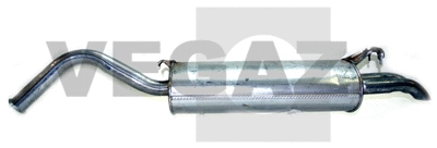 Rear Muffler (AS-178)