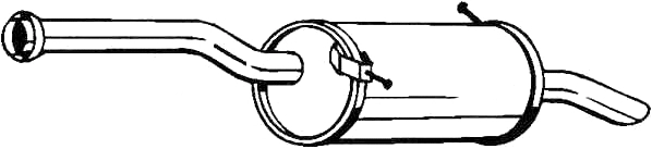 Rear Muffler (PGS-411)