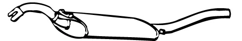 Rear Muffler (VS-86)