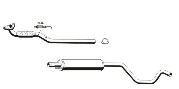 Centre Muffler (OS-617ERNS)