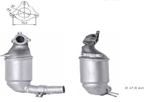 Catalytic Converter (FTK-837)