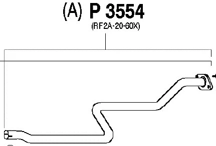 Exhaust Pipe (MZR-84)
