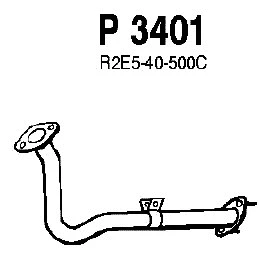 Exhaust Pipe (MZR-107)