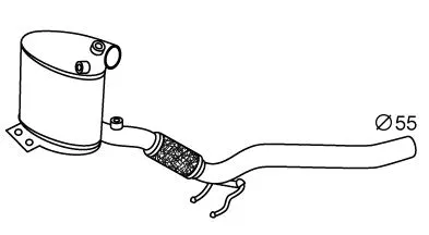 Soot/Particulate Filter, exhaust system