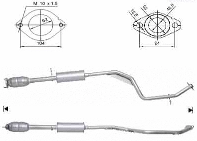 Catalytic Converter (MZK-913)