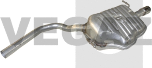 Rear Muffler (AS-262)