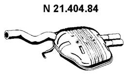 Rear Muffler (BS-340)