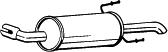 Rear Muffler (OS-551)