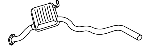 Centre Muffler (FS-345)