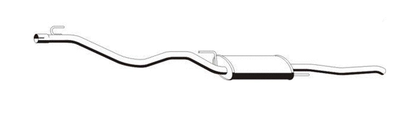 Rear Muffler (VS-247ERNS)