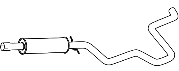 Front Muffler (VS-569)