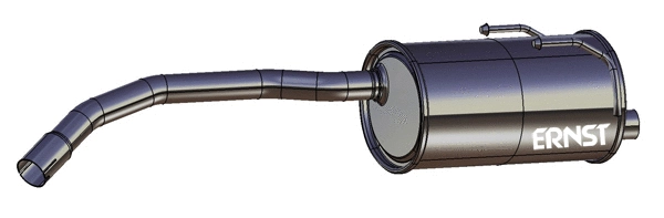 Rear Muffler (FTS-345ERNS)