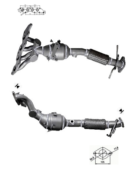 Catalytic Converter (MZK-910)