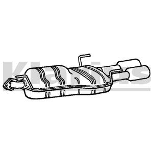 Rear Muffler (OS-487)