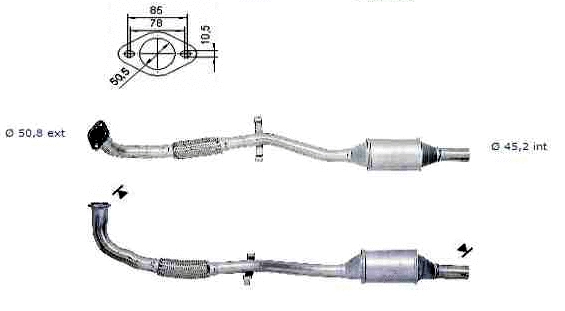 Catalytic Converter (OK-975)