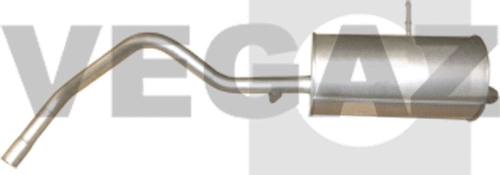 Rear Muffler (RS-476)