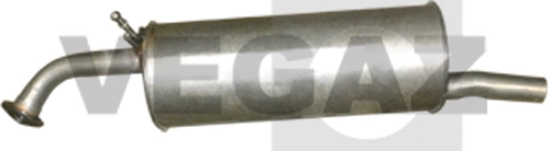 Rear Muffler (MZS-226)