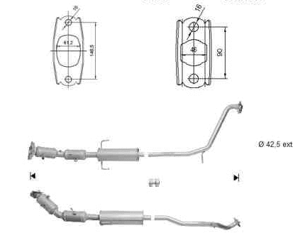 Catalytic Converter (TK-882)