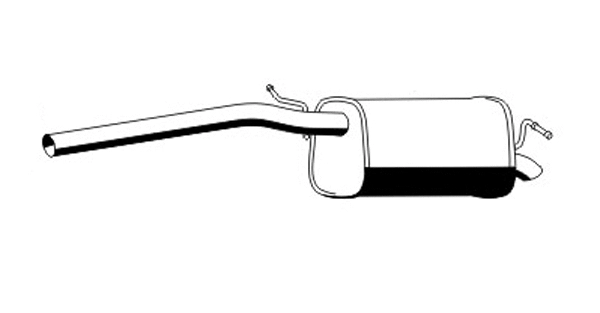 Rear Muffler (VS-446ERNS)