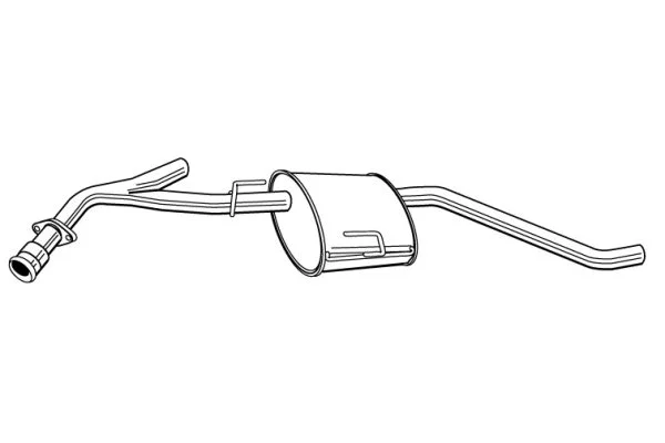 Centre Muffler (OS-531KLA)