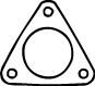 Gasket, exhaust pipe (CD-109)