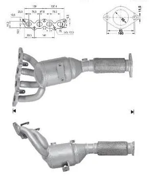 Catalytic Converter (FK-863AS)
