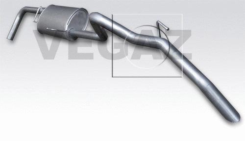 Rear Muffler (DS-257)