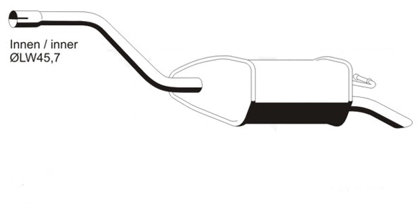 Rear Muffler (FS-524ERNS)