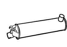 Centre Muffler (VOS-2)