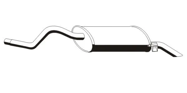 Rear Muffler (RS-282ERNS)