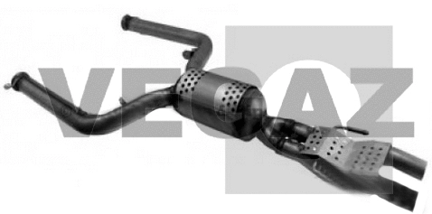Soot/Particulate Filter, exhaust system (JK-815)