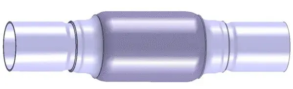 Flexible Pipe, exhaust system (FTR-168)