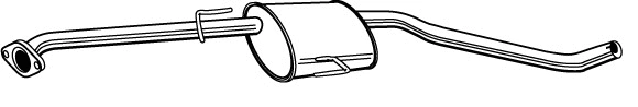 Centre Muffler (OS-363)
