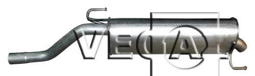 Rear Muffler (OS-676)