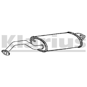 Rear Muffler (TS-330)