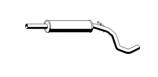 Centre Muffler (VS-351ERNS)