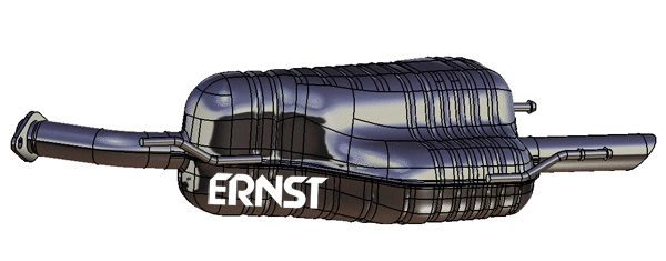 Rear Muffler (OS-423ERNS)