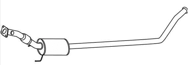 Front Muffler (KS-176)