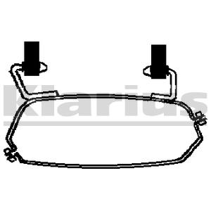 Bracket, muffler (MOM-110)