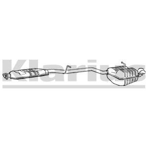 Rear Muffler (MS-438)