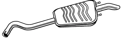 Rear Muffler (FS-423)