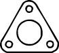 Gasket, exhaust pipe (BD-100)