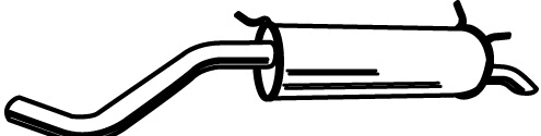 Rear Muffler (RS-268)