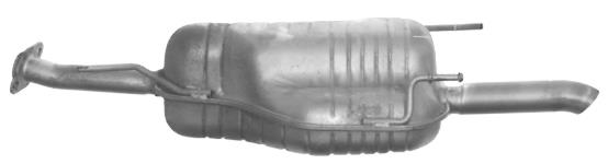 Rear Muffler (OS-454)