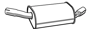 Rear Muffler (OS-335)